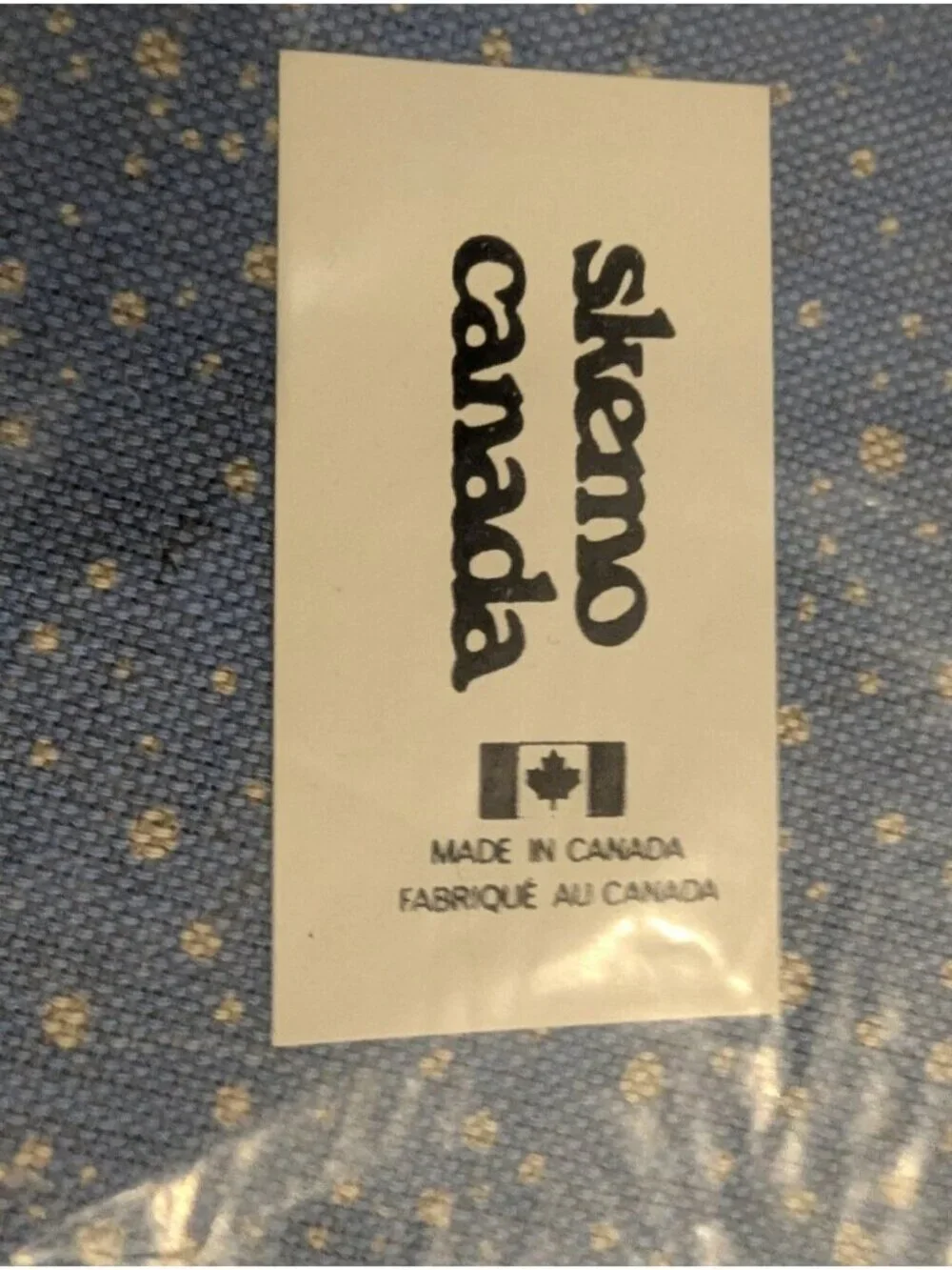 Vintage Skemo Canada Polar Bear Placemat & Coaster Set Of 4 in Blue Teal & White